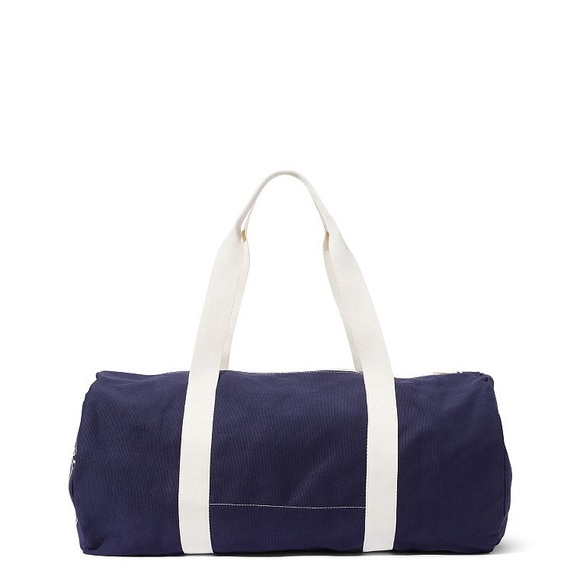 PINK CANVAS DUFFLE BAG - Picture 4 of 5